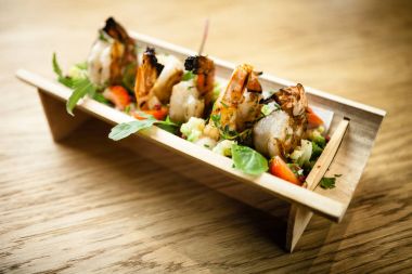 Izgara kaplan karides