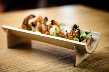 Izgara kaplan karides