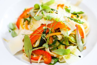 Taze vejeteryan salata