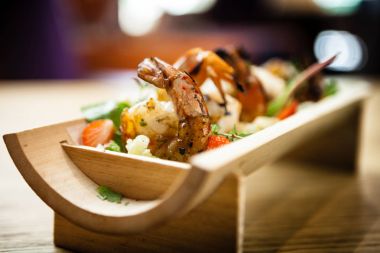 Izgara kaplan karides