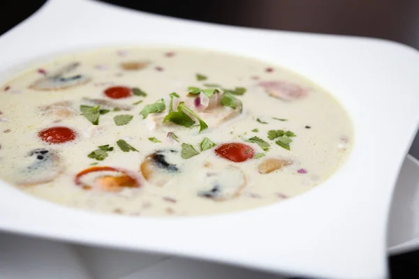 Tom Kha Soup — Stock Photo, Image