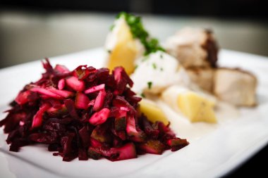 Haşlanmış patates ile ızgara Türkiye