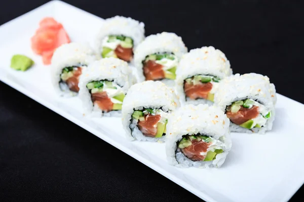 Philadelphia roll set — Stockfoto