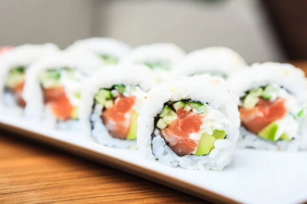 Philadelphia roll set — Stock Photo, Image