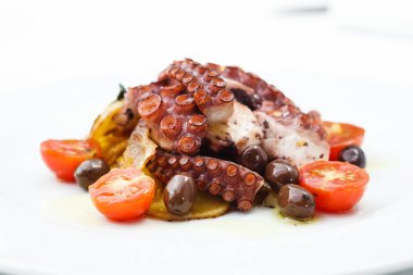 sebzeli Izgara ahtapot