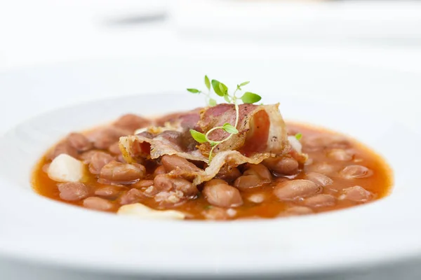 Sopa con frijoles —  Fotos de Stock