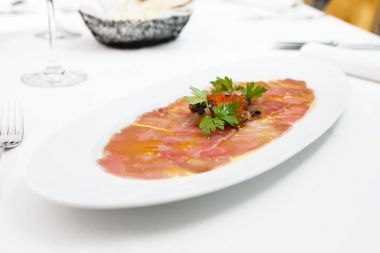 Roket salata Somon carpaccio