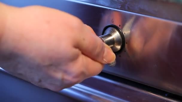 炊飯器の温度管理ハンドル — ストック動画