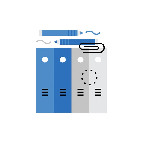 Documentos Monoflat Icon — Vector de stock