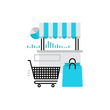 Pazar Monoflat simgesi