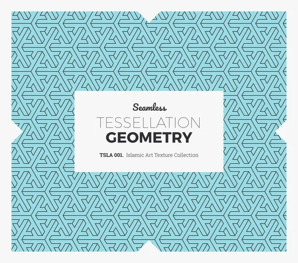 Modèle de géométrie Tessellation — Image vectorielle