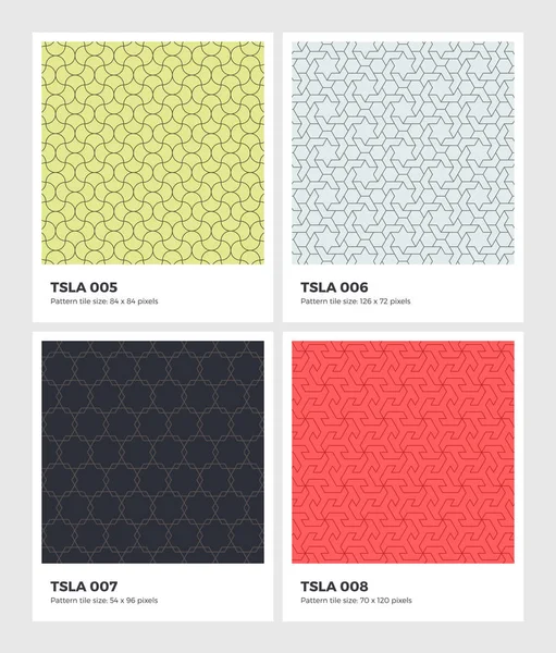 Tessellation-Seamless-pattern-Geometry-background-vector-Texture — Stockvector