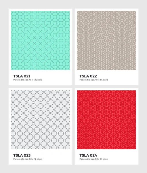 Tessellation-Seamless-Pattern-Geometry-Background-vector-Texture — Archivo Imágenes Vectoriales