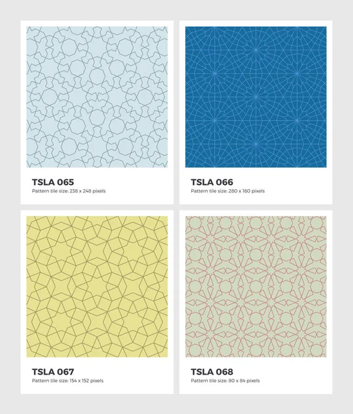 Tessellation-Seamless-Pattern-Geometry-Background-vector-Texture — Archivo Imágenes Vectoriales