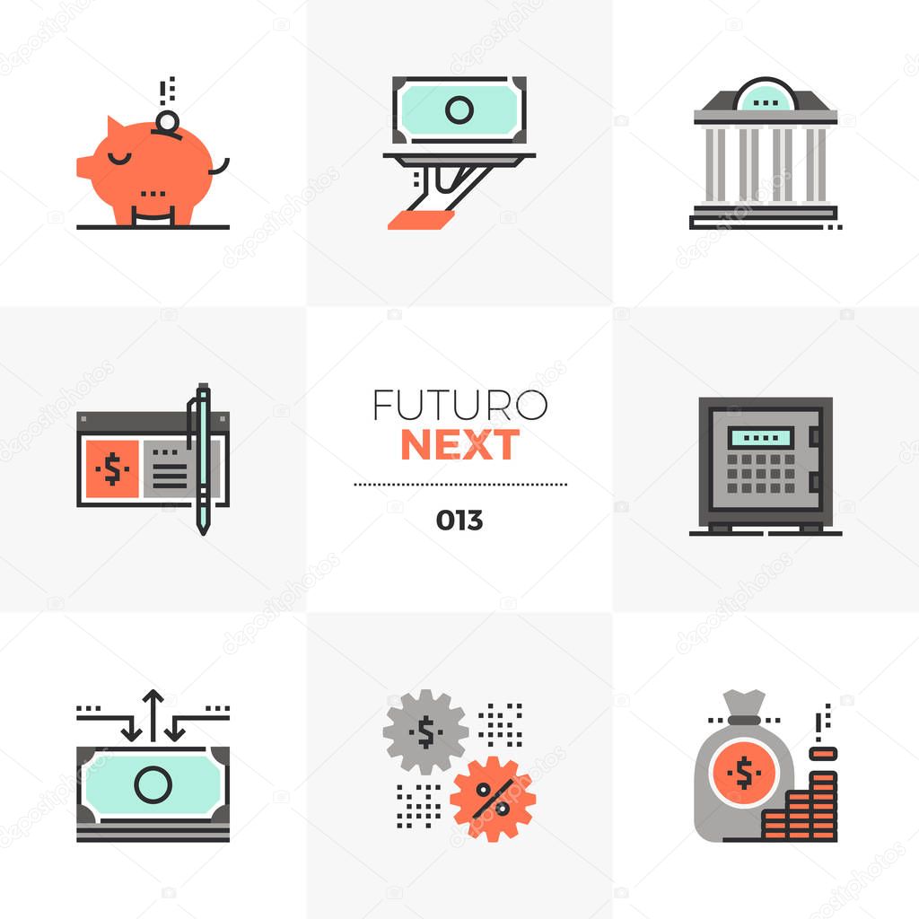 Banking Services Futuro Next Icons