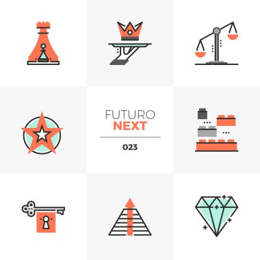 İş Futuro ileri simgeleri simgeleri