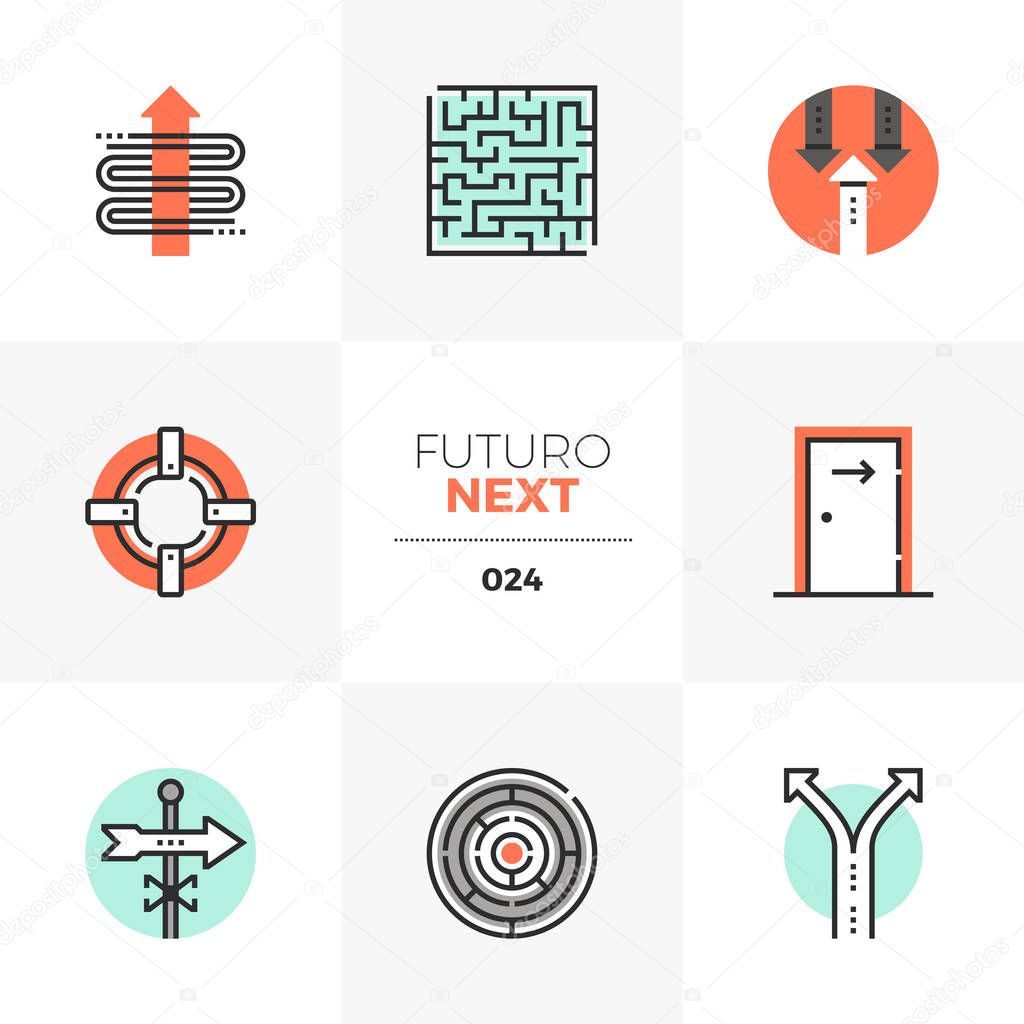 Business Concepts Futuro Next Icons