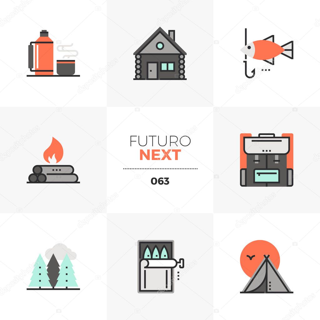 Camping Futuro Next Icons