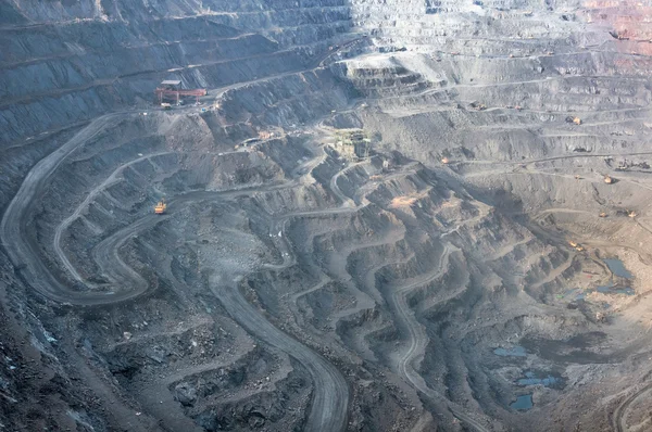 Cantera de mineral de hierro — Foto de Stock