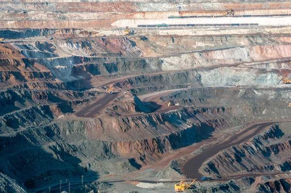 Carrière de minerai de fer — Photo