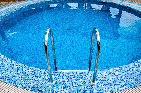 Zwembad Vakantie Huizen Recreatie Centrum Zomerdag — Stockfoto