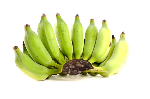 Banana fruit isolate photo on  white background. — Stock Photo, Image