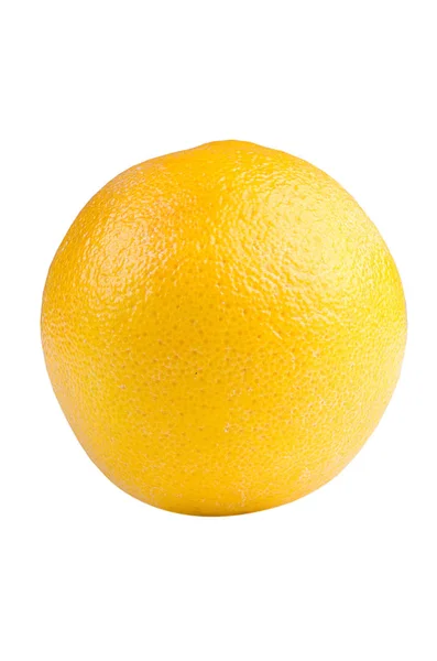 孤立在白色背景上的新鲜柠檬照片 — 图库照片