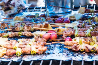 Kebap pişirme Barbekü