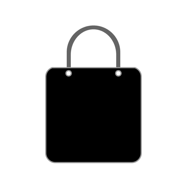 Shopping väska symbolikon. — Stock vektor