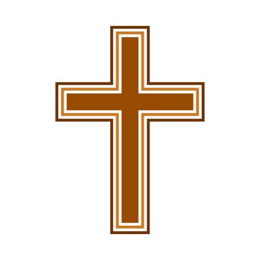 Dini haç sembolü simgesi.