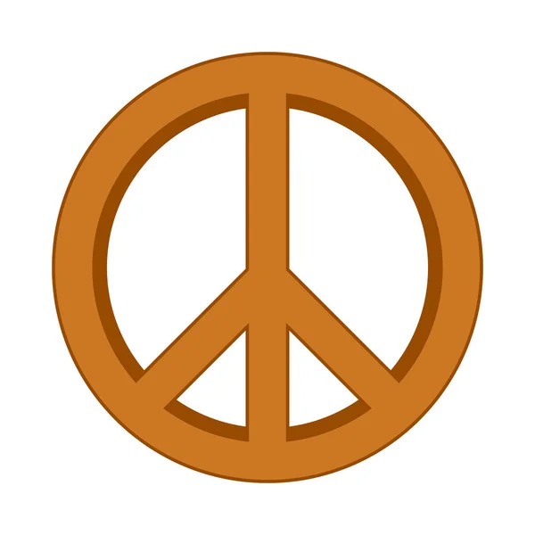 Symbole de paix . — Image vectorielle