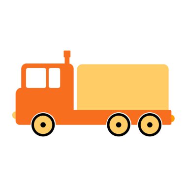 Kargo araba sembol simge.