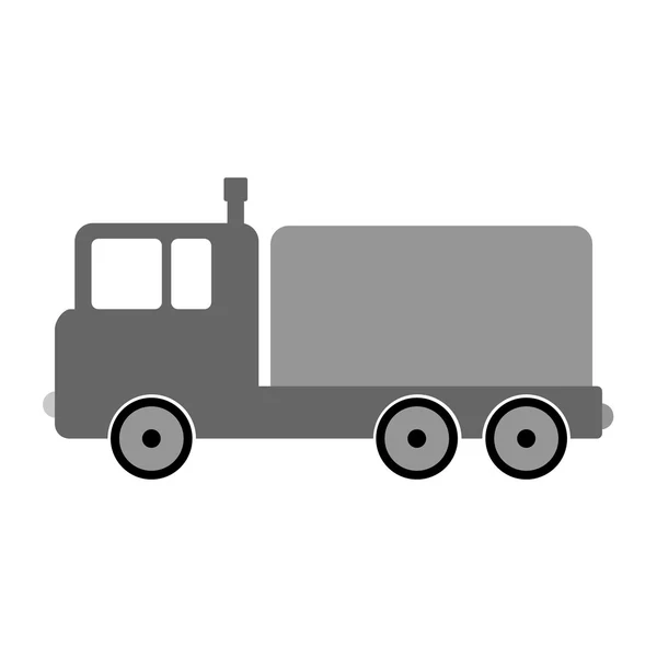 Ícone de símbolo de carro de carga . — Vetor de Stock