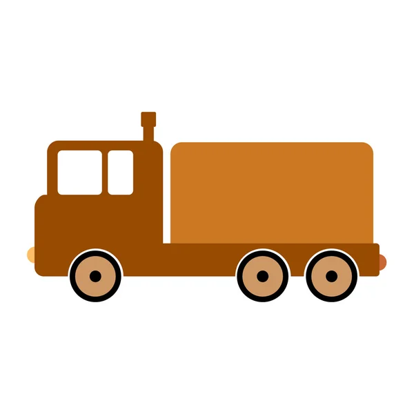 Lading auto symboolpictogram. — Stockvector