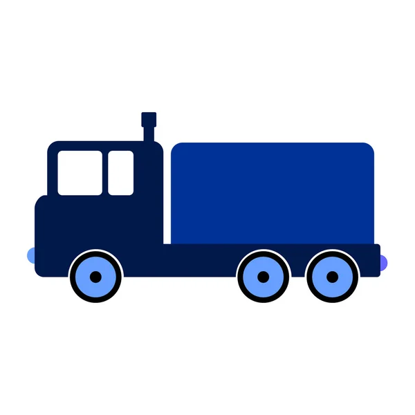 Ícone de símbolo de carro de carga . —  Vetores de Stock