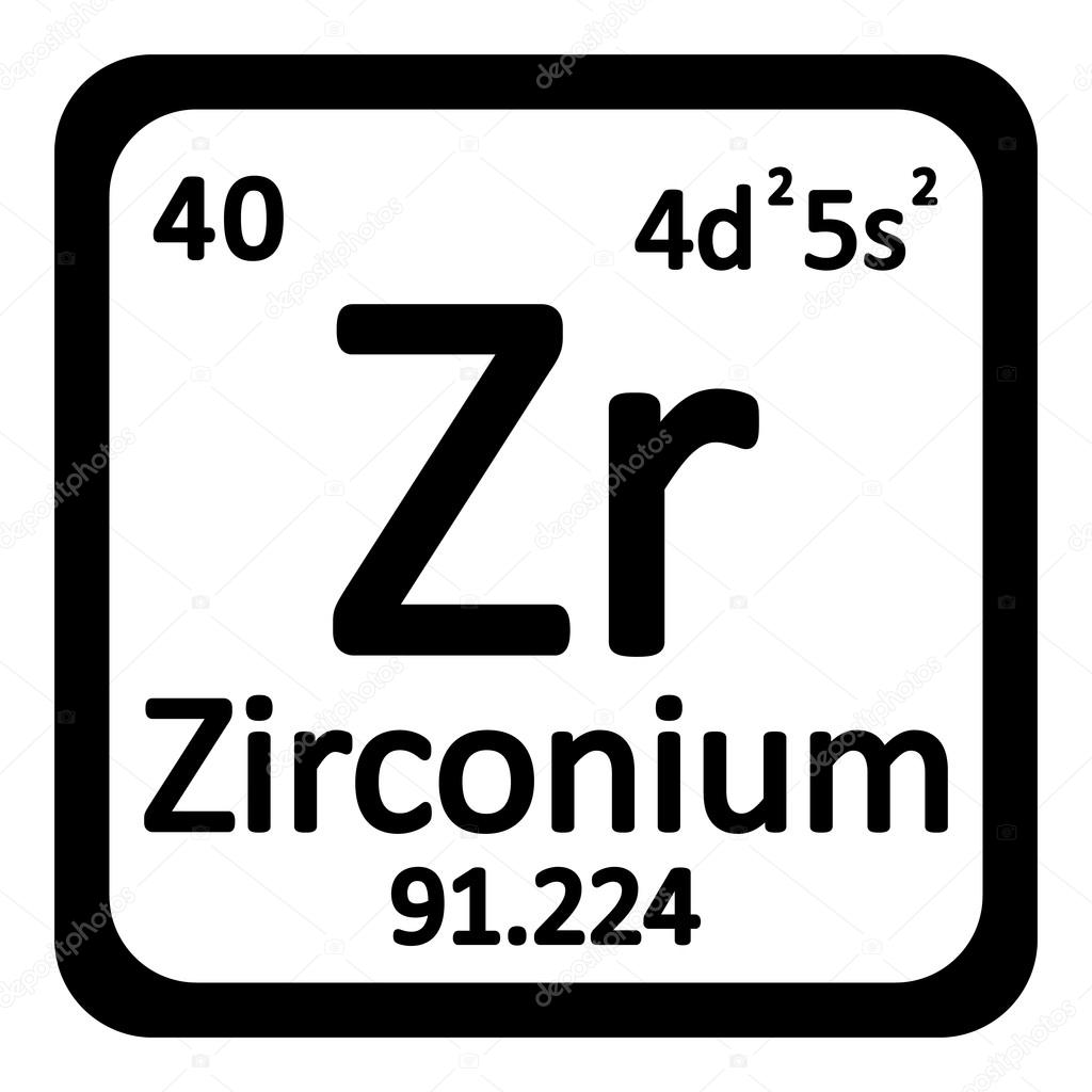 tabla periodica elemento zirconio el icono sobre fondo blanco ilustracin de vector vector de konstsem - Elementos De La Tabla Periodica Zirconio tabla periodica elemento zirconio el icono sobre fondo blanco ilustracin de vector vector de konstsem - Elementos De La Tabla Periodica Zirconio
