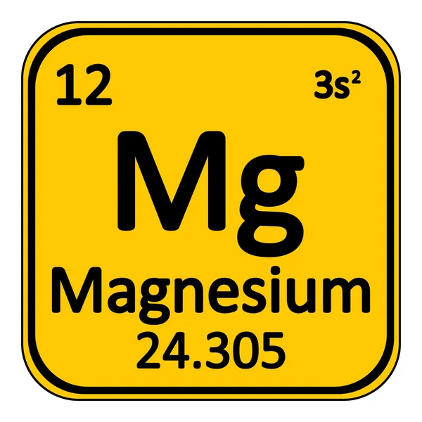 표 요소 마그네슘 아이콘. — 스톡 벡터