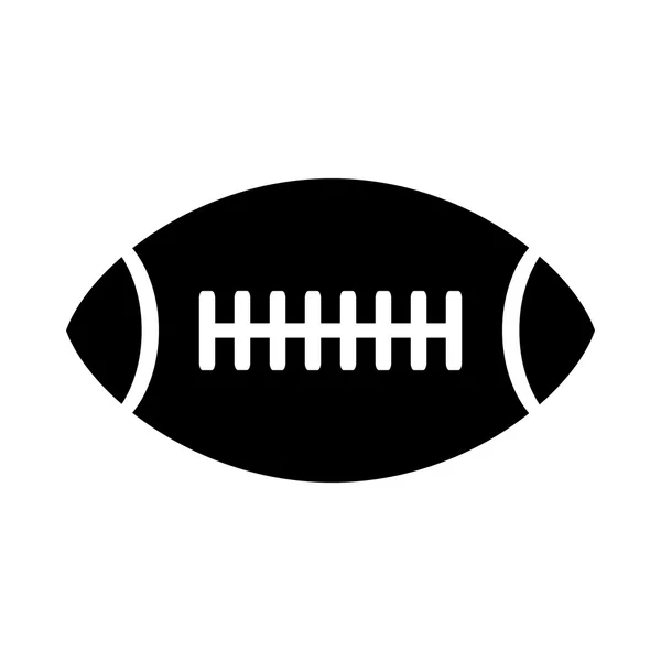 Icono de pelota de fútbol americano. — Vector de stock