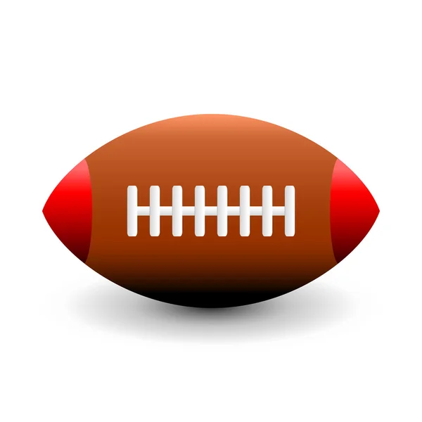 American football ball icon. — Stock Vector