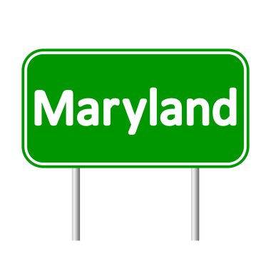 Maryland yeşil yol levhası