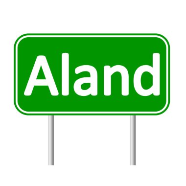 Aland yol işareti.