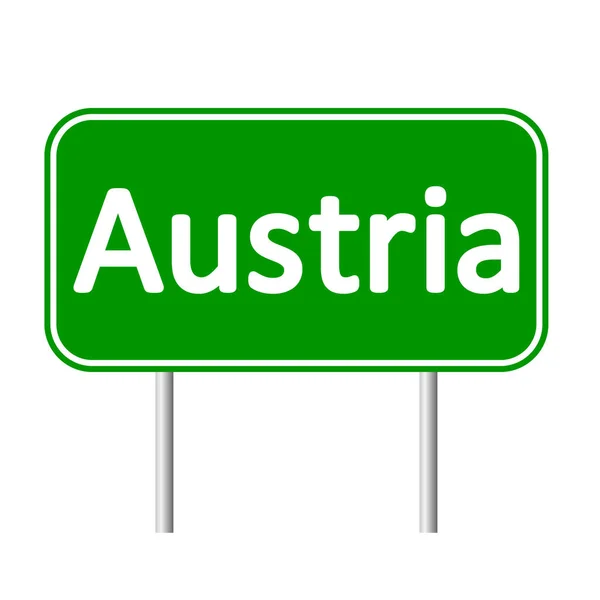 Austria road sign. — Stock Vector