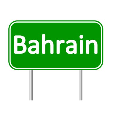 Bahreyn yol işareti.