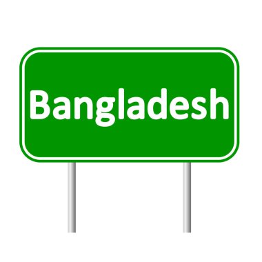 Bangladeş yol levhası.