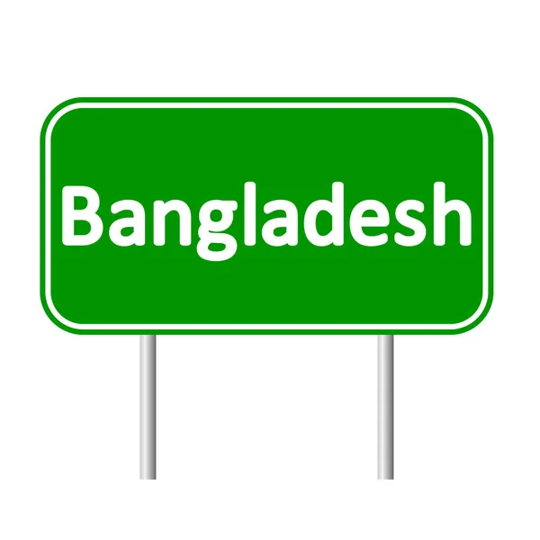 Semn rutier Bangladesh . — Vector de stoc
