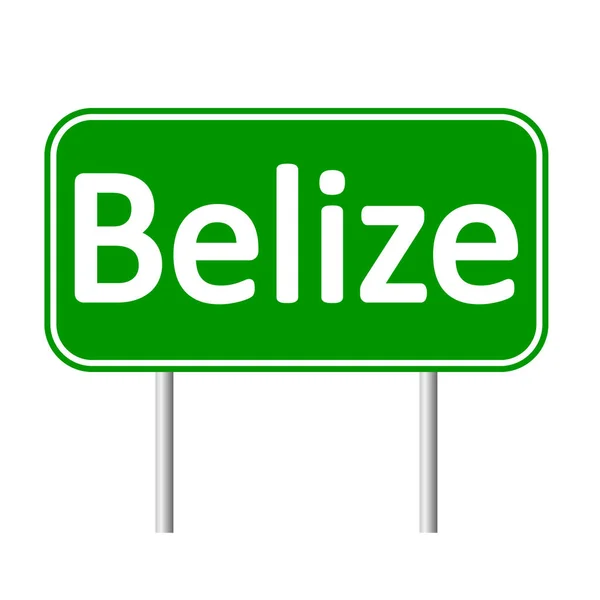 Belize dopravní značka. — Stockový vektor