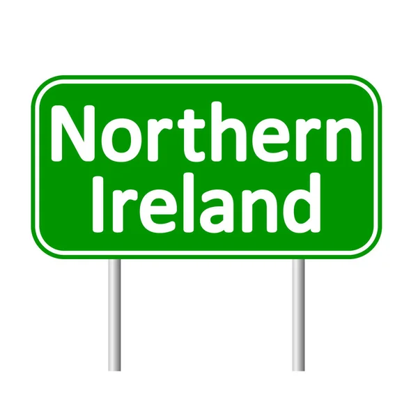 Irlande du Nord signalisation routière . — Image vectorielle