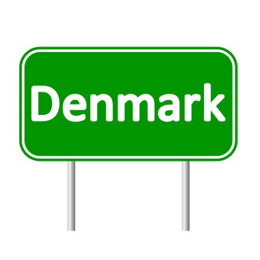 Danimarka yol levhası.