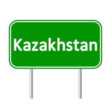 Kazakistan yol işareti.