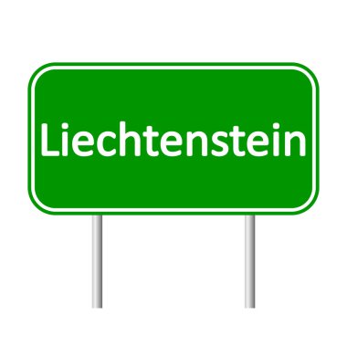 Liechtenstein yol levhası.